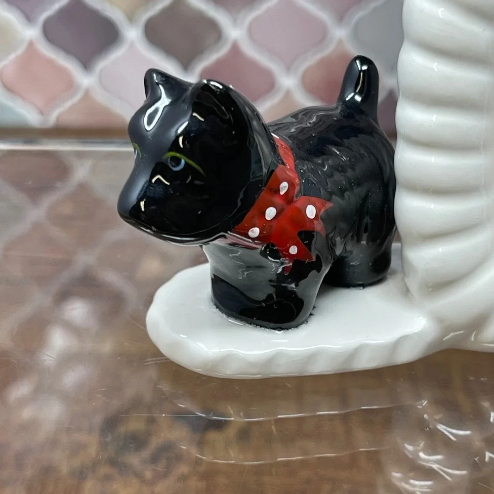 Vintage Scottie Dog Ceramic Picture Frame |‎ No Glass